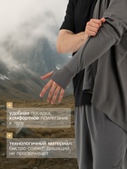 Лонгслив мужской Resport, на молнии, р. 50, цвет серый, базовый, с длинным рукавом - Фото 2