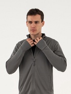 Лонгслив мужской Resport, на молнии, р. 50, цвет серый, базовый, с длинным рукавом - Фото 11