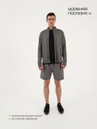 Лонгслив мужской Resport, на молнии, р. 54, цвет серый, базовый, с длинным рукавом - Фото 2