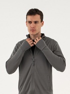 Лонгслив мужской Resport, на молнии, р. 54, цвет серый, базовый, с длинным рукавом - Фото 8