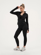 Рашгард на молнии с длинным рукавом женский Resport, размер 44, чёрный - Фото 5