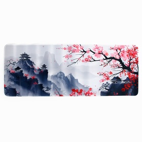 Коврик для компьютерной мыши «Сакура», 30×80 см