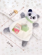 Мягкая игрушка, развивающий комфортер Крошка Я «Мишка», цвет серый - Фото 2