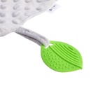 Мягкая игрушка - комфортер для сна с прорезывателем, серый - Фото 3