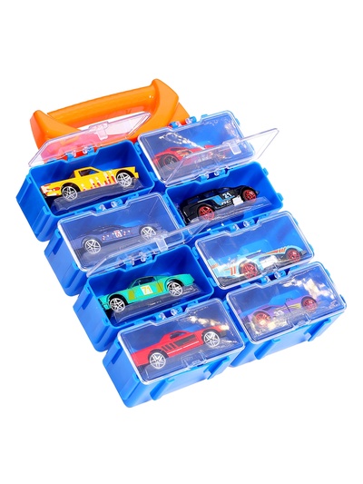 Набор металлических машин Hot Cars, в кейсе, 8 шт.