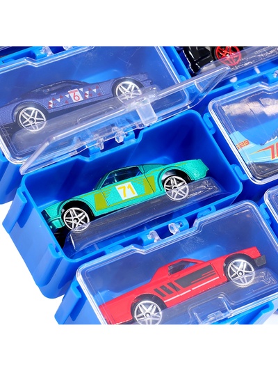 Набор металлических машин Hot Cars, в кейсе, 8 шт.