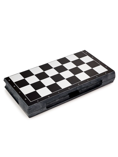 Шахматы магнитные 28×28 см, король h=4.9 см, пешка h=2.4 см