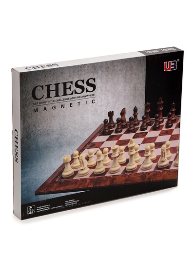 Шахматы магнитные пластиковые, доска с фигурами, 39×39 см