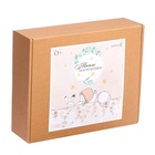 Подарочный набор для новорождённых «Слоник», 3 мягкие погремушки - Фото 8