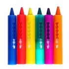 Набор мелков для ванны с трафаретами, 6 мелков, 6 трафаретов - Фото 5