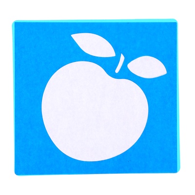 Набор мелков для ванны с трафаретами, 6 мелков, 6 трафаретов