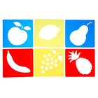 Набор мелков для ванны с трафаретами, 6 мелков, 6 трафаретов - Фото 8