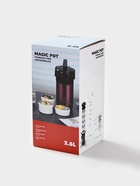 Термос для еды, 2.6 л, 4 контейнера, нержавеющая сталь, серебристый - Фото 12