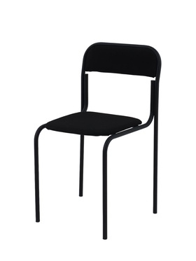 УЦЕНКА Стул Аскона, ткань черная, каркас черный 10856919