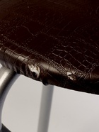 УЦЕНКА Стул «Элегия Мягкий», Серебристый металлик/Шоколадная рептилия - Фото 2