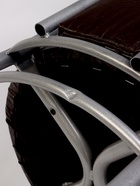 УЦЕНКА Стул «Элегия Мягкий», Серебристый металлик/Шоколадная рептилия - Фото 4