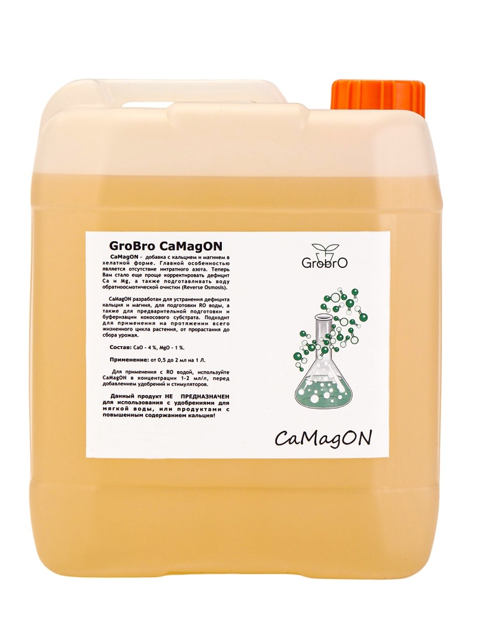 Удобрение для гидропоники GroBro Хелатный CaMagON, 5л