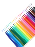 Фломастеры 24 цвета, невентилируемый колпачок - Фото 5