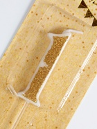 УЦЕНКА Свеча для торта "Блёстки" цифра 1, золотистая, - фото 14704886