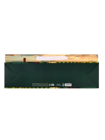 Пакет под бутылку «Подарок для тебя», 36×10×13 см