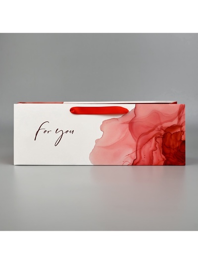 Пакет под бутылку For you, 36×10×13 см