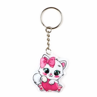 Брелок для ключей с фонариком «Киса», 4.2 х 9.8 см