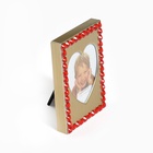 Набор подарочный 4 в 1 (ручка, фоторамка, часы, брелок, заколка) - Фото 6