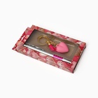 Набор подарочный 2 в 1 (ручка, брелок «Розовое сердечко») - Фото 2