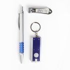 Набор подарочный 3 в 1 (ручка, фонарик, кусачки) - Фото 2