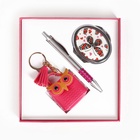 Набор подарочный 3 в 1 (ручка, брелок, зеркало) - Фото 2