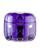 Наушники беспроводные K20, TWS, вкладыши, Bluetooth 5.0, 35/260 мАч, шумоподавление, фиолетовые в прозрачном кейсе - Фото 12