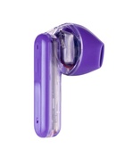 Наушники беспроводные K20, TWS, вкладыши, Bluetooth 5.0, 35/260 мАч, шумоподавление, фиолетовые в прозрачном кейсе - Фото 16