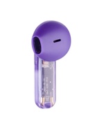 Наушники беспроводные K20, TWS, вкладыши, Bluetooth 5.0, 35/260 мАч, шумоподавление, фиолетовые в прозрачном кейсе - Фото 17