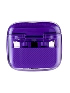 Наушники беспроводные K20, TWS, вкладыши, Bluetooth 5.0, 35/260 мАч, шумоподавление, фиолетовые в прозрачном кейсе - Фото 9