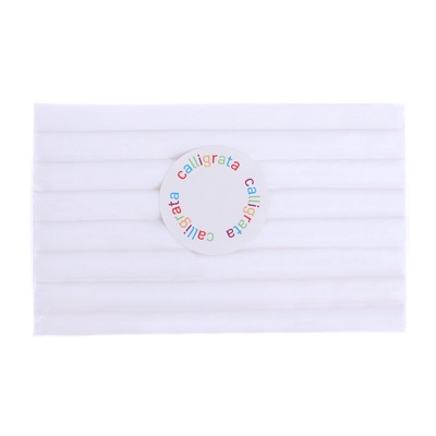 УЦЕНКА Полимерная глина Calligrata, 250 г, белая