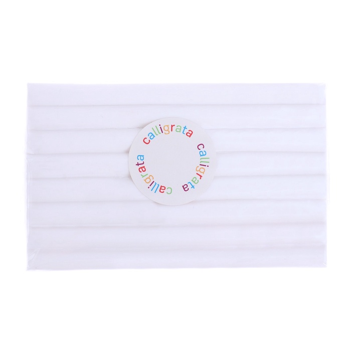 УЦЕНКА Полимерная глина Calligrata, 250 г, белая - Фото 1