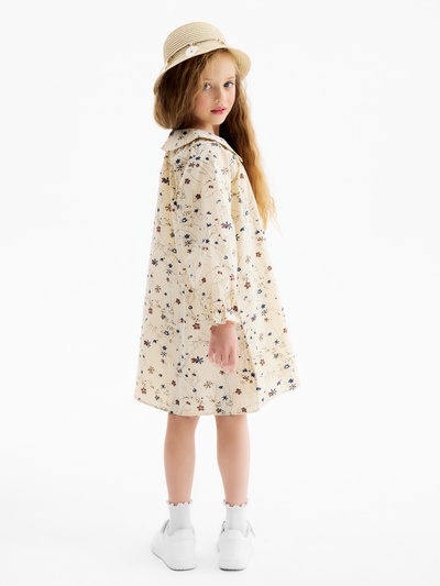 Платье для девочки KAFTAN, бежевое, рост 110 см