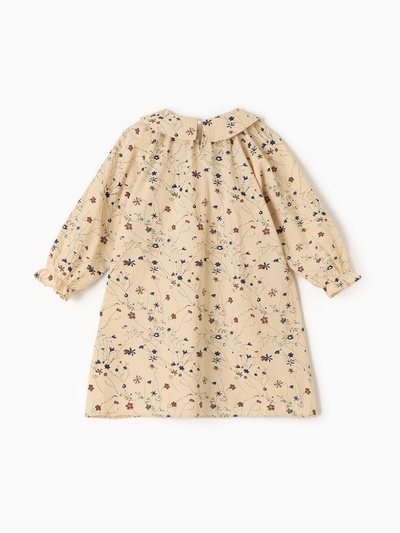 Платье для девочки KAFTAN, бежевое, рост 110 см