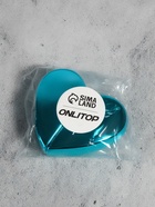 Флакон для парфюма «Сердце», стеклянный, с распылителем, 25 мл, голубой - Фото 5