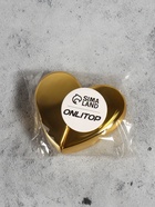 Флакон для парфюма «Сердце», стеклянный, с распылителем, 25 мл, золотистый - Фото 5