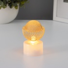 Фигурка светящаяся RISALUX «Восход», LED-ночник, 0.3 Вт, 4×4×6 см - Фото 2