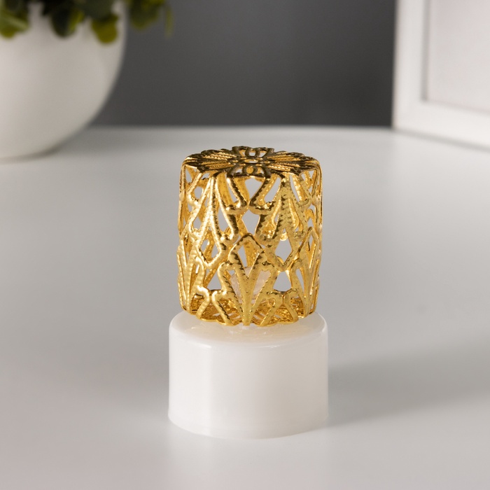 Фигурка светящаяся RISALUX «Цилиндр», LED-ночник, 0.3 Вт, 3.5×3.5×5.1 см - Фото 1