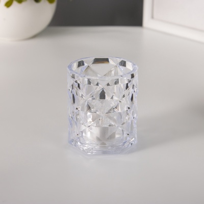 Фигурка световая RISALUX «Хрустальный бокал», LED-ночник, 0.3 Вт, 4.9×4.9×5.5 см