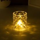 Фигурка светящаяся RISALUX «Хрустальный бокал», LED-ночник, 0.3 Вт, 4.9×4.9×5.5 см - Фото 6