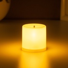 Светодиодная свеча, ночник LED RISALUX «Малая», 0.3 Вт, 3×3×3.5 см - Фото 2