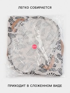 Корзина для белья Доляна «Крафт», 35×42 см, бежевая - Фото 4