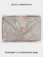 Корзина для белья Доляна «Полосы», 40×26×50 см - Фото 4