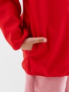 Ветровка с капюшоном детская MINAKU: SPACE, красная, рост 98 см - Фото 5