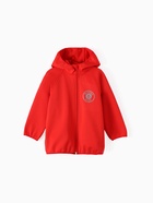 Ветровка с капюшоном детская MINAKU: SPACE, красная, рост 98 см - Фото 8