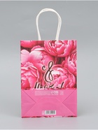 Пакет подарочный крафтовый «8 марта!» 15×8×21 см - фото 120949266